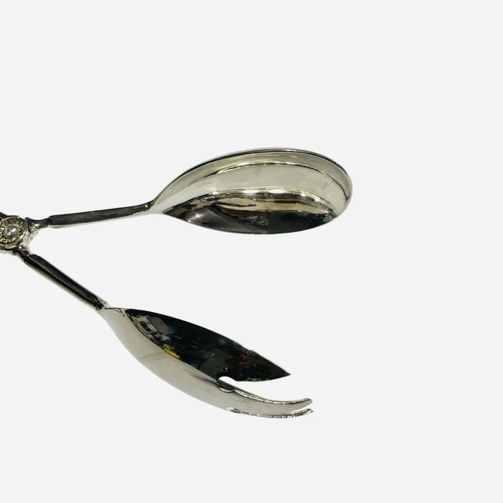 Silver Plated Tongs vintage silver